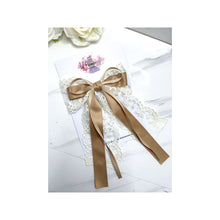 Laced & Satin Bows