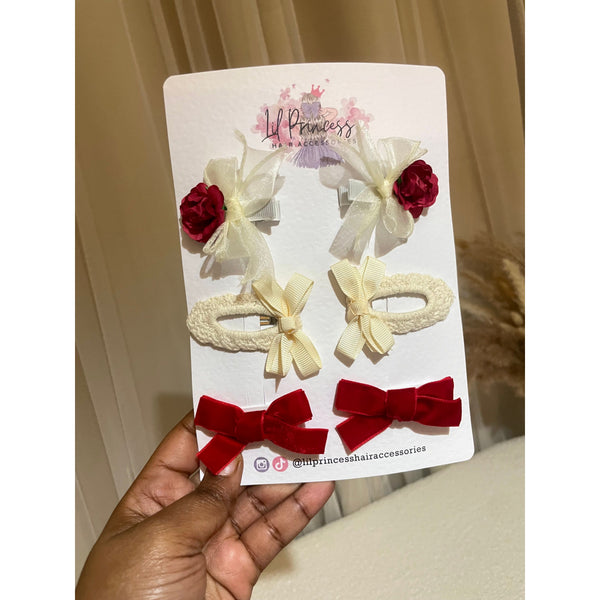Valencia Bloom Bow Set