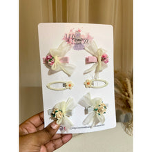 Blush Garden Princess Bow Set